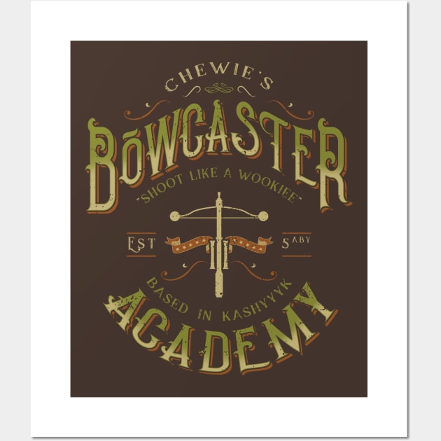 Bowcaster Academy Wall Art by Sowseegg